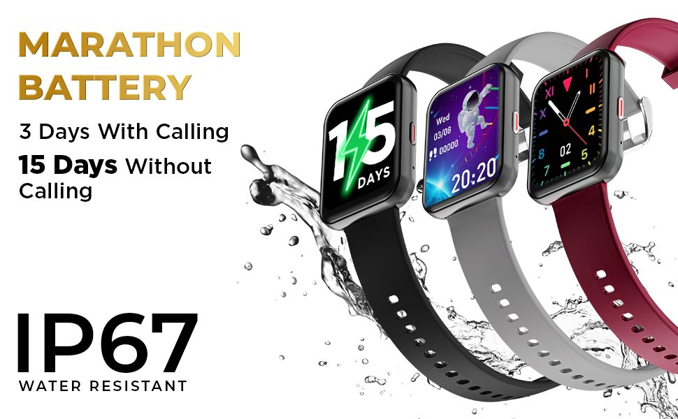 Blaze Max, Gizmore, Smartwatch, Calling Watch, Sillicone Strap, HD Display, Multisport Mode